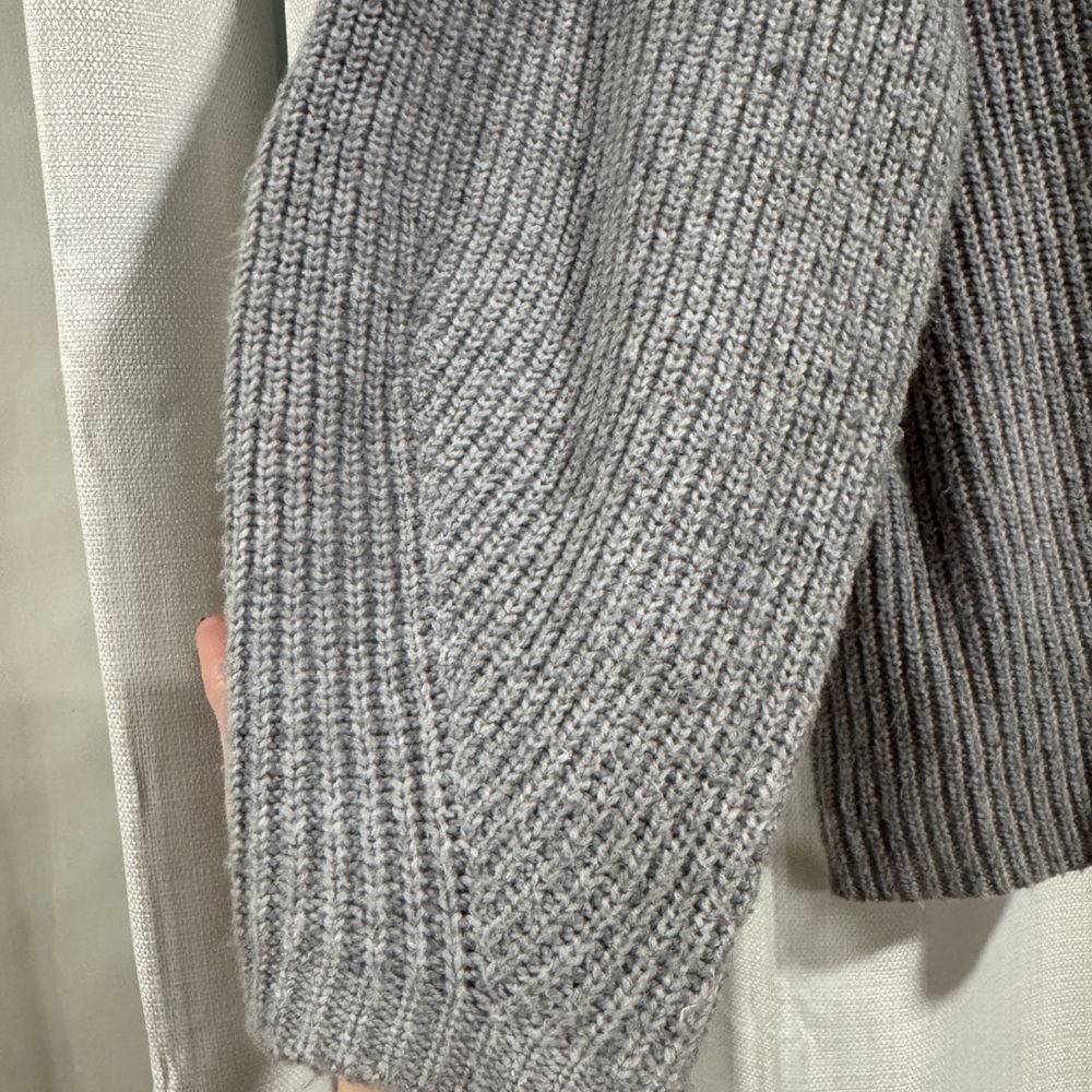 Vince Camuto Womens‎ Gray Ribbed Turtleneck Knit Sweater PS RN 51323 - Picture 3 of 5